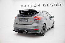 Ford Focus ST Mk3 Facelift 2015-2018 Street Pro Bakre Diffuser + Splitters Maxton Design